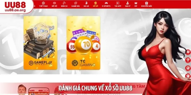 Đánh giá chung về xổ số UU88